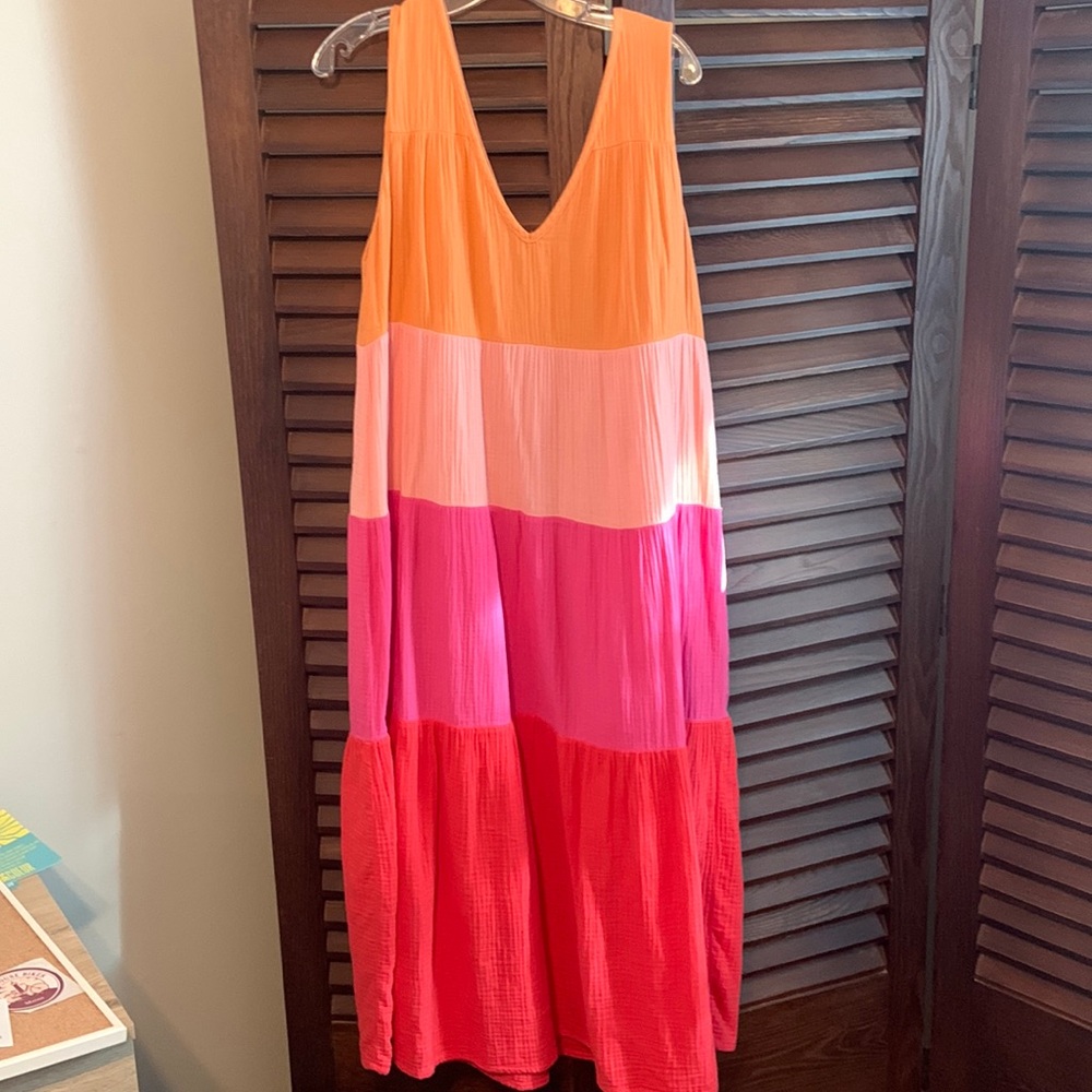 Marine Layer Maxi Dress, XL